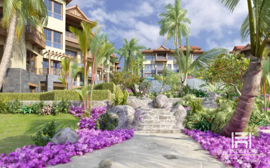 Дорожки в экстерьере ЖК HAWAII