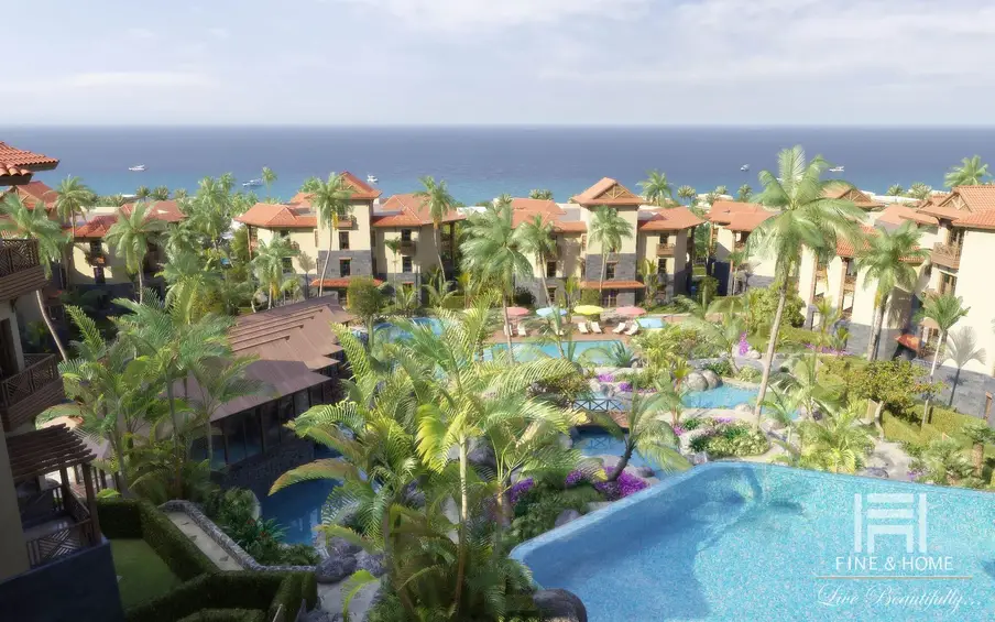 Вид сверху экстерьера ЖК HAWAII