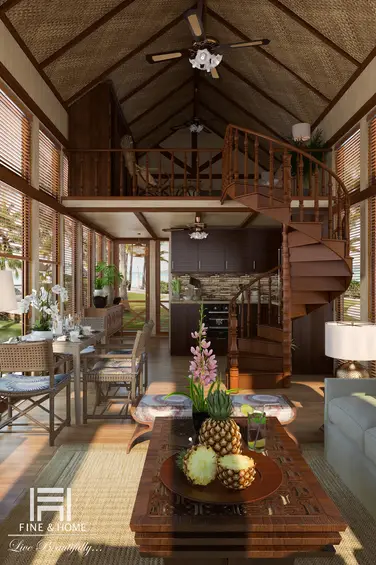 Столовая в бунгало